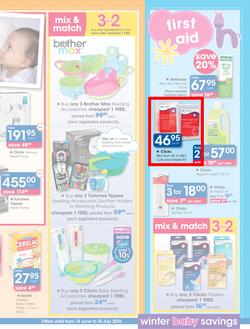Clicks : Winter Baby Savings (14 Jun - 10 Jul 2016), page 7