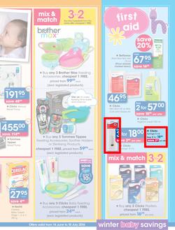Clicks : Winter Baby Savings (14 Jun - 10 Jul 2016), page 7