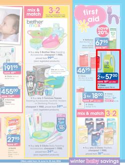 Clicks : Winter Baby Savings (14 Jun - 10 Jul 2016), page 7