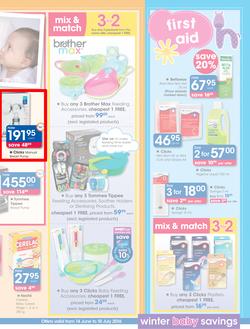 Clicks : Winter Baby Savings (14 Jun - 10 Jul 2016), page 7