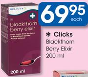 Clicks Blackthorn Berry Elixir-200ml