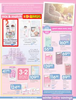 Clicks : Winter Baby Savings (14 Jun - 10 Jul 2016), page 11