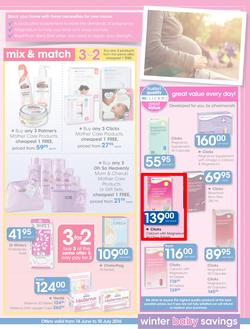 Clicks : Winter Baby Savings (14 Jun - 10 Jul 2016), page 11