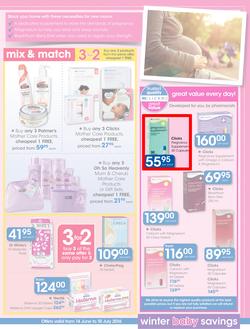 Clicks : Winter Baby Savings (14 Jun - 10 Jul 2016), page 11