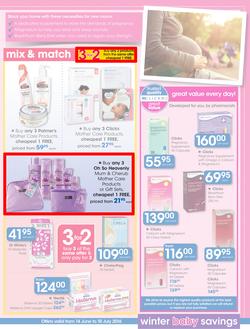 Clicks : Winter Baby Savings (14 Jun - 10 Jul 2016), page 11