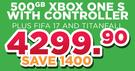 500GB Xbox One S With Controller