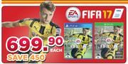 PS4 & Xbox One FIFA 17-Each