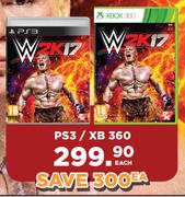 PS3 / Xbox 360 W2K17-Each