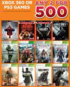 XBox 360 Or PS3 Games-For Any 2