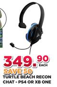 Turtle Beach Recon Chat For PS4 Or Xbox One-Each