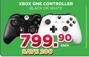 Xbox One Controller Black Or White-Each