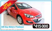 GM Key Motors Pinetown 2014 Opel Astra OPC 2.0 Special Deal