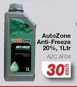 Auto Zone Anti-Freeze 20% AZC.AF04-1Ltr