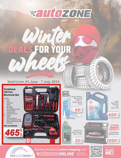 Autozone : Winter Deals For Your Wheels (24 June - 07 July 2024), page 1