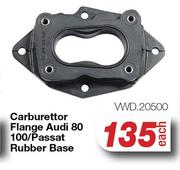 Carburettor Flange (Audi 80 100/Passat) Rubber Base VWD.20500-Each