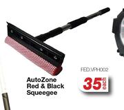 Auto Zone Red & Black Squeegee FED.VPH002
