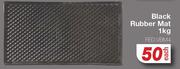 Black Rubber Mat FED.VBM4-1Kg