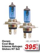 Osram Cool Blue Intense Halogen Globes H7 Set HEL.H7CBLPR-Per Set