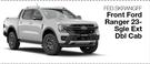 Skinz Custom Fit Seat Covers For Front Ford Ranger 23- Sgle Ext Dbl Cad FED.SKRANGFF-Per Set