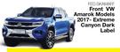 Skinz Custom Fit Seat Covers For Front VW Amarok Models 2017-Extreme Canyon Dark Label FED.SKAMAFF-P