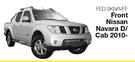 Skinz Custom Fit Seat Covers For Front Nissan Navara D/Cab 2010- FED.SKNAVFF-Per Set