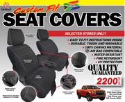 Skinz Custom Fit Seat Covers For RG6 Isuzu Sing Ext & Dble Cab Dmax & KB Fronts 2022- FED.SKIVSRGFF-