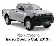 Race Rubber Mats For Isuzu Double Cab 2013+ FED.MAT00049-Per Set