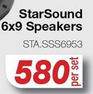 StarSound 6 x 9 Speakers STA.sss6953-Per Set