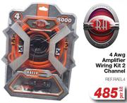 RA 4 Awg Amlifier Wiring Kit 2 Channel REF.RAEL4-Per Kit