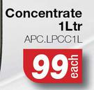 A Professional LPC Antifreeze Concentrate APC.LPCC1L-1L Each