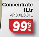 A Professional XLC Antifreeze Concentrate APC.XLCC1L-1L Each