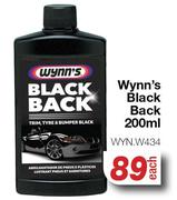 Wynn's Black Back WYN.W434-200ml Each