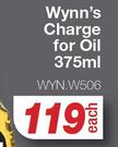 Wynn's Charger For Oil WYN.W506-375ml Each