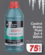 Castrol Brake Fluid Dot 4 CTL.13014765-500ml Each