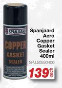 Spanjaard Aero Copper Gasket Sealer SPJ.50530400-400ml Each