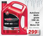 Autozone Multigrade 15W-40, Motor Oil AZC.15W405L-5Ltr