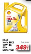 Shell Helix HX5 15W-40, Motor Oil SHL.8274-5Ltr