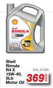 Shell Rimula R4 X 15W-40, Motor Oil SHL.97308-5Ltr