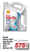 Shell Helix HX8 Synthetic 5W-40, Motor Oil SHL.550045698-5Ltr