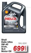 Shell Helix Ultra 5W-40 A1sh Motor Oil SHL.8281-5Ltr