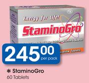 StaminoGro 60 Tablets-Per Pack