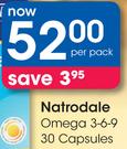 Natrodale Omega 3-6-9 30 Capsules-Per Pack