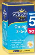 Natrodale Omega 3-6-9 30 Capsules-Per Pack
