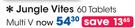 Jungle Vites 60 Tablets Multi V-Per Pack