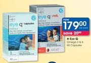 Eye Q Omega 3 & 6 60 Capsules-Per Pack