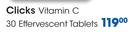 Clicks Vitamin C 30 Effervescent Tablets
