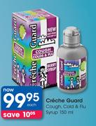 Creche Guard Cough, Cold & Flu Syrup-150ml Each