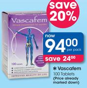 Vascafem-100 Tablets
