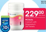 Clicks Calcium With Magnesium-365 Tablets