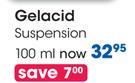Gelacid Suspensions-100ml Each